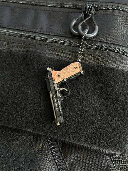 Beretta 92A1 Multi-Tool Detachable Scale Model Keychain - TRIUMPH BASTION