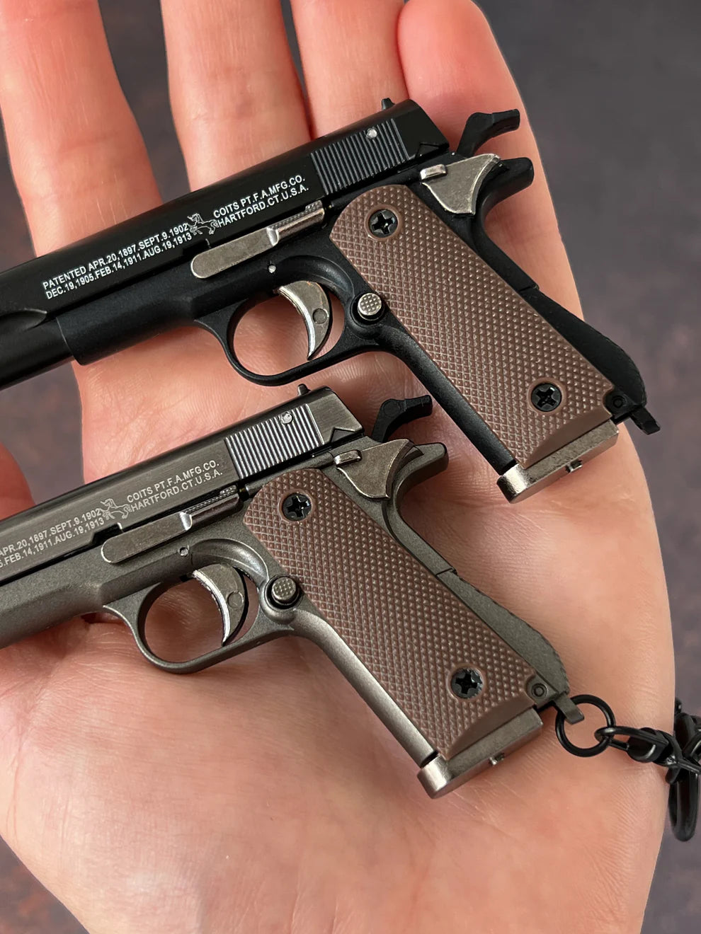Colt M1911 Ejection Detachable Keychain