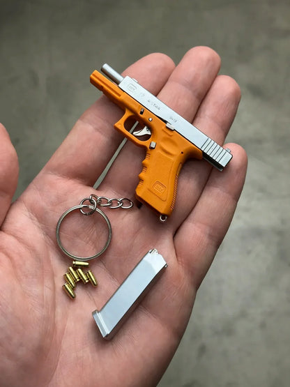 Glock G17 Ejection Detachable Keychain - Spectrum Edition