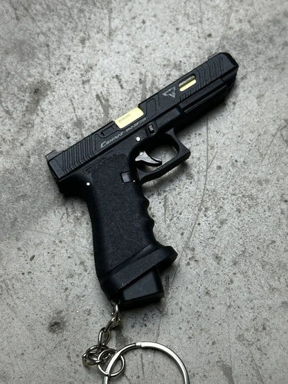 Glock G34 TTI Ejection Detachable Scale Model Keychain - TRIUMPH BASTION