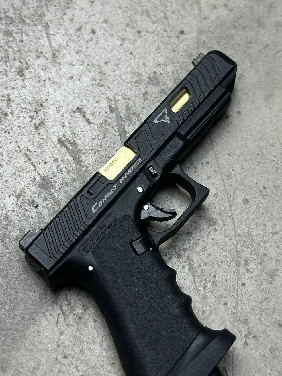Glock G34 TTI Ejection Detachable Scale Model Keychain - TRIUMPH BASTION