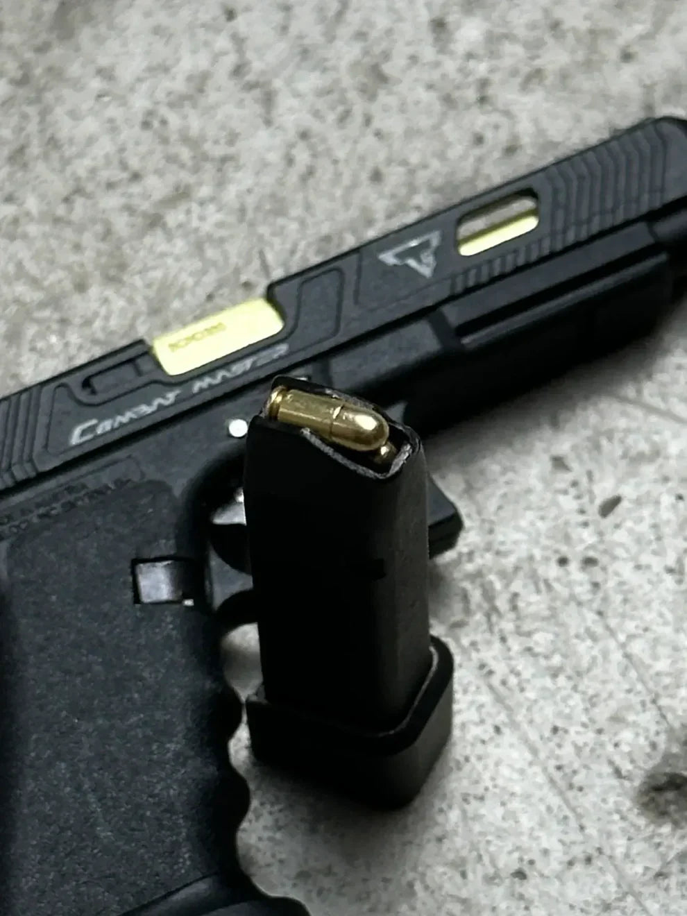 Glock G34 TTI Ejection Detachable Scale Model Keychain - TRIUMPH BASTION