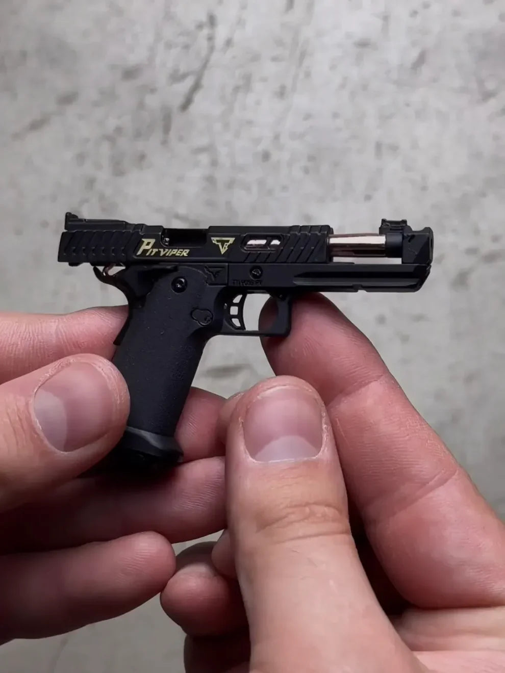 Glock G34 TTI Pit Viper Ejection Detachable Keychain With TTI Case