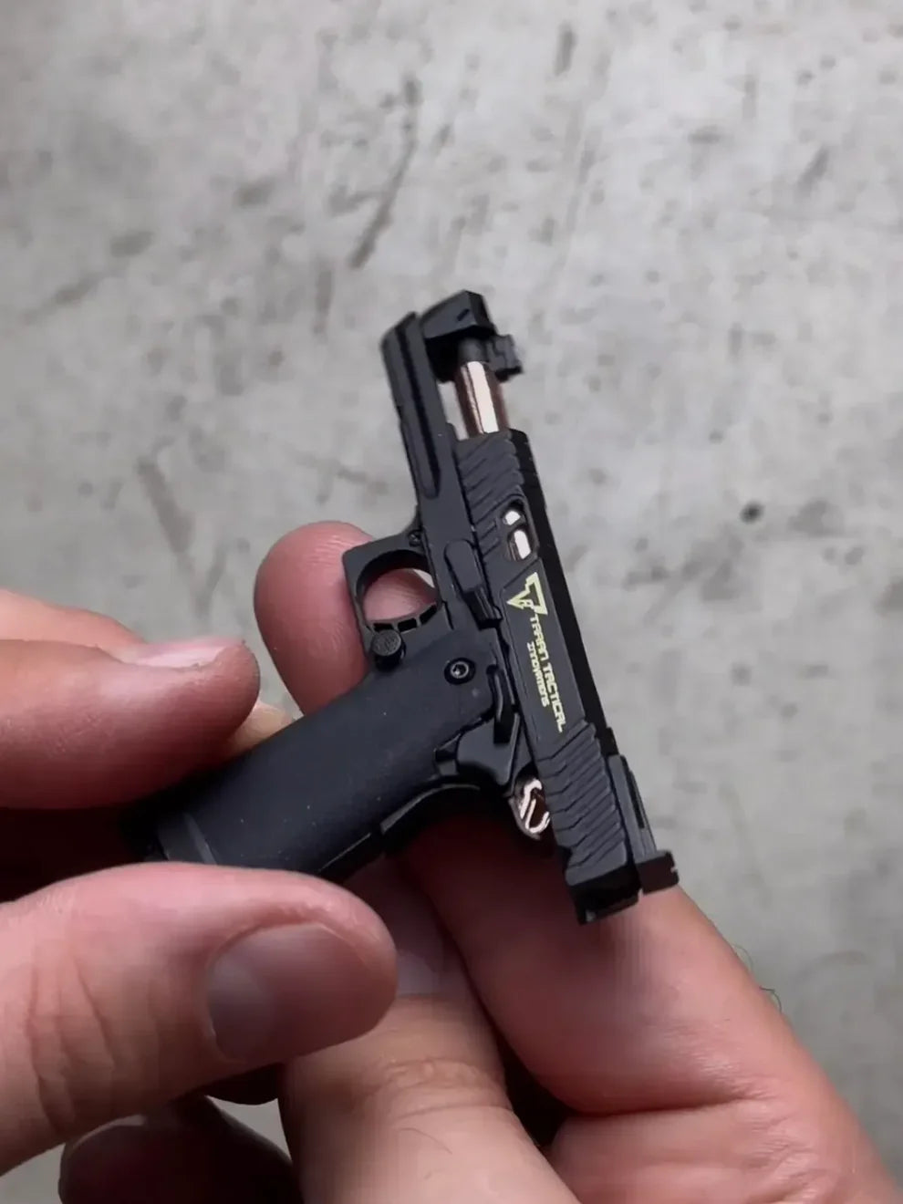 Glock G34 TTI Pit Viper Ejection Detachable Keychain With TTI Case