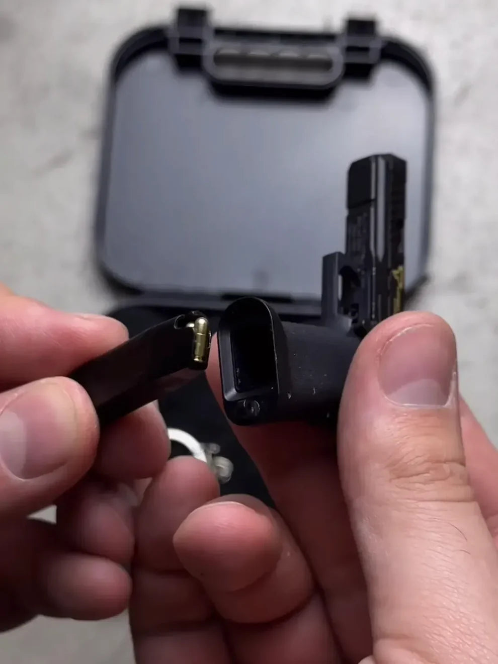 Glock G34 TTI Pit Viper Ejection Detachable Keychain With TTI Case